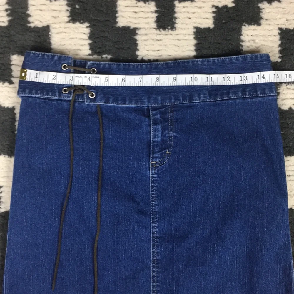Mossimo Blue Jean Skirt Size 3 - Picture 8 of 9